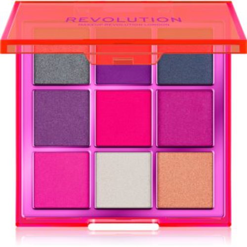 Makeup Revolution Viva Neon paletă cu farduri de ochi