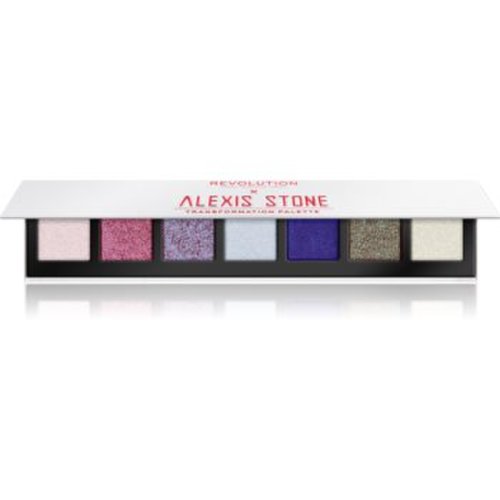 Makeup Revolution X Alexis Stone paletă cu farduri de ochi pentru stralucire