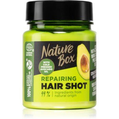 Nature Box Avocado Hair Shot Masca regeneratoare cu avocado