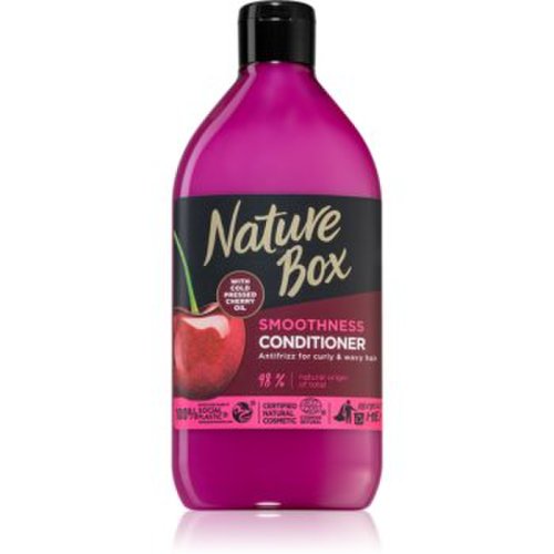 Nature Box Cherry balsam cu efect de netezire pentru par indisciplinat