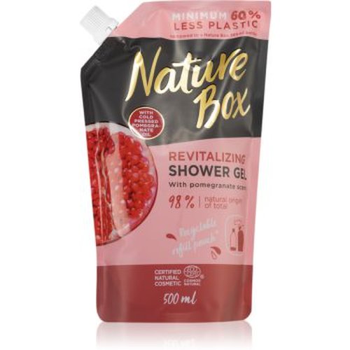 Nature Box Pomegranate gel de dus energizant rezervă