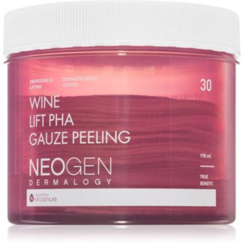 Neogen Dermalogy Clean Beauty Gauze Peeling Wine Lift PHA discuri pentru indepartarea impuritatilor cu efect lifting