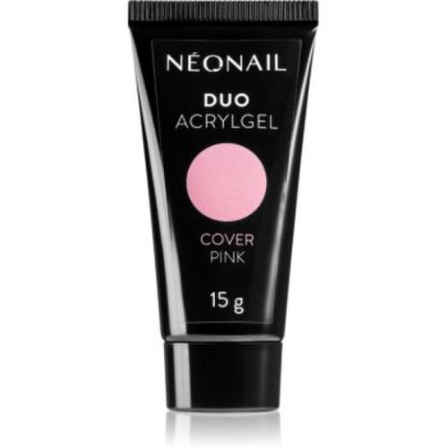 Neonail duo acrylgel cover pink gel pentru modelarea unghiilor