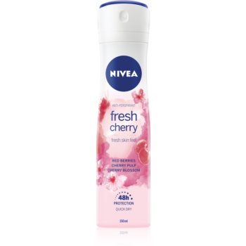 Nivea Fresh Blends Fresh Cherry spray anti-perspirant 48 de ore