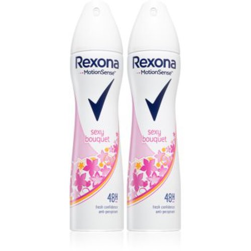 Rexona Sexy Bouquet spray anti-perspirant 2 x 150 ml (ambalaj economic)