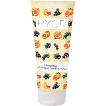 RYOR Face & Body Care cremă pentru mâini cu aromă de grepfrut și coacăze