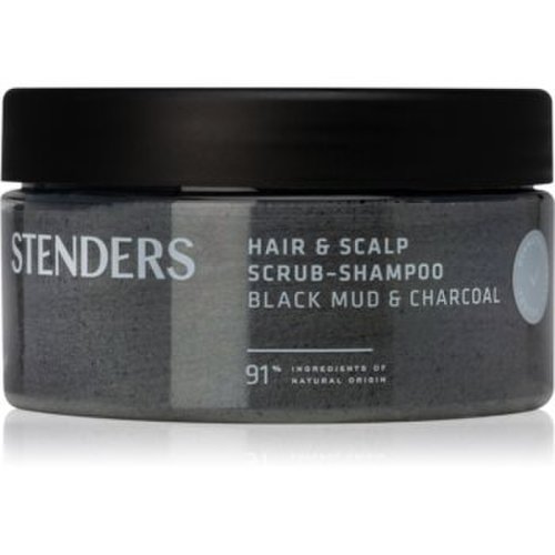 STENDERS Black Mud & Charcoal exfoliant de curățare pentru par si scalp