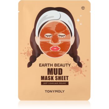 TONYMOLY Earth Beauty Mud masca pentur fata cu efect de peeling