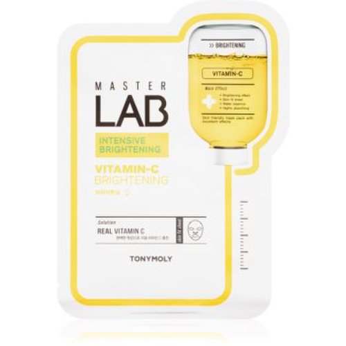 TONYMOLY Master Lab Vitamin-C mască textilă iluminatoare cu vitamina C