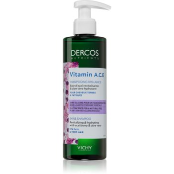 Vichy Dercos Vitamin A.C.E șampon revitalizant pentru strălucirea părului slab