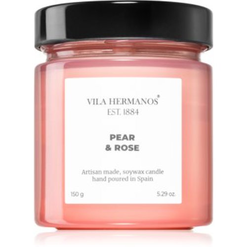 Vila Hermanos Apothecary Rose Pear & Rose lumânare parfumată