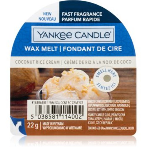 Yankee Candle Coconut Rice Cream ceară pentru aromatizator