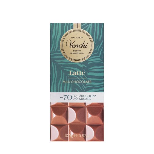 Milk Chocolate Bar -70% Sugars 100 gr