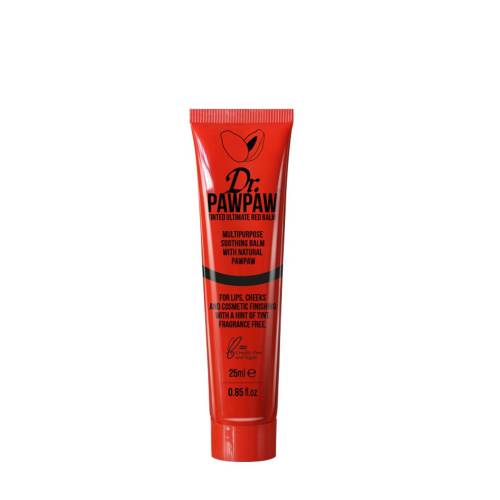 MULTIPURPOSE SOOTHING BALM WITH NATURAL PAWPAW - FOR LIPS,CHEEKS - RED 25ml