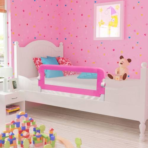 Casa Practica - Balustradă de siguranță pentru pat de copil, roz, 102x42 cm