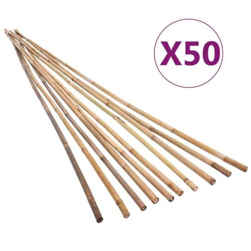 Bețe de bambus de grădină, 50 buc., 150 cm