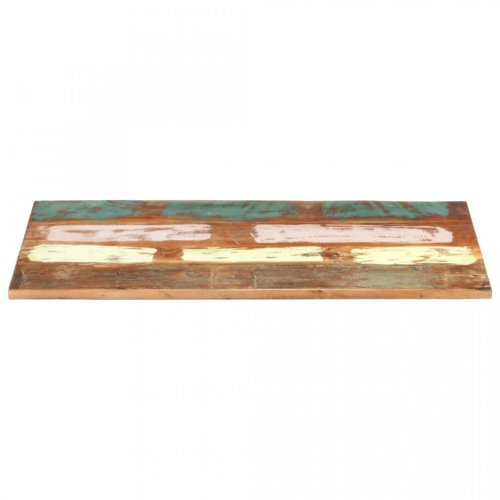 Blat masă dreptunghiular 60x140cm, 25-27mm, lemn masiv reciclat
