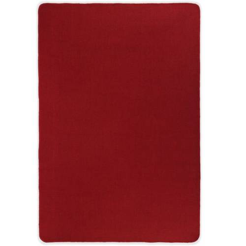 Covor de iută cu spate din latex, 140 x 200 cm, roșu