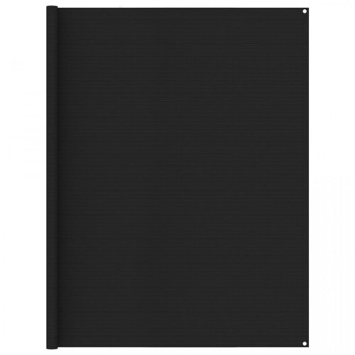Covor pentru cort, negru, 250x600 cm