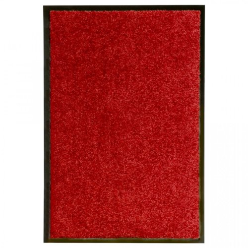 Covoraș de ușă lavabil, roșu, 40 x 60 cm