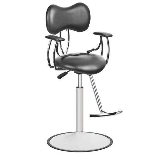 Activeshop - Gabbiano scaun de coafura negru copil