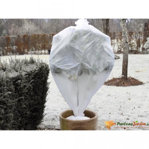 Nature Husă anti-îngheț din fleece, alb, 0,64x10 m, 30 g/m²