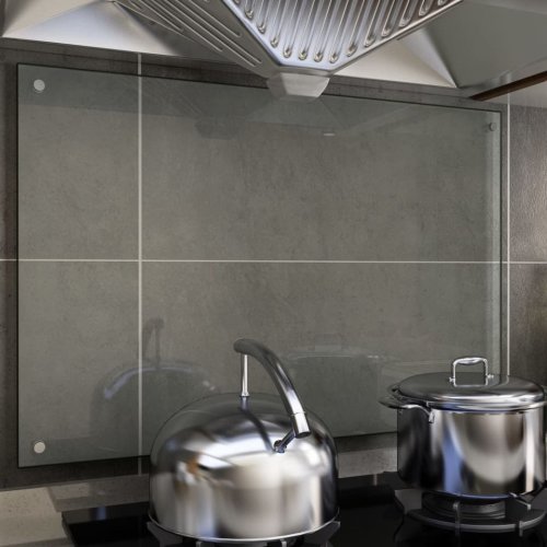 Casa Practica - Panou antistropi bucătărie transparent 90x60 cm sticlă securiz.