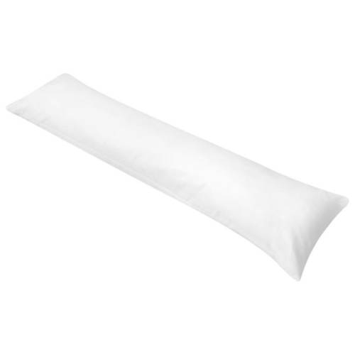 Pernă pentru dormit lateral 40 x 145 cm alb