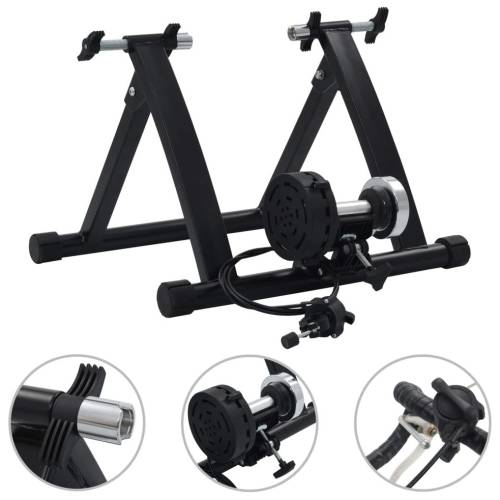 Casa Practica - Suport de bicicletă pentru antrenament, negru, 26-28cm, oțel