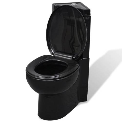 Casa Practica - Vas wc din ceramică, negru