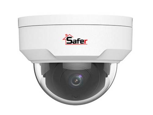 Camera dome IP Full HD, lentila 2.8mm, Smart IR 30M, PoE, carcasa plastic, SAFER