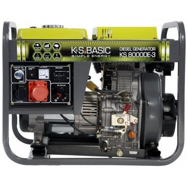 Generator de curent diesel 6.5 kw, ksb 8000de-3 - Konner And Sohnen