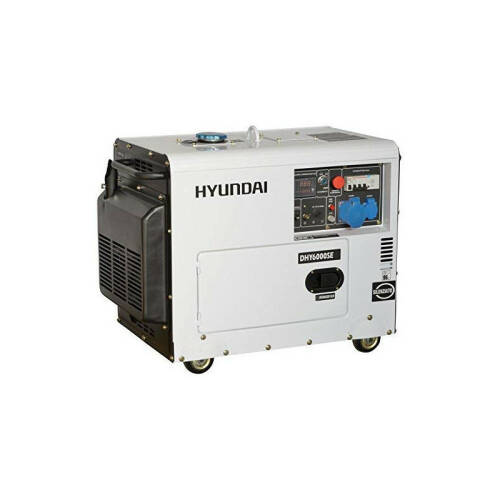 Generator de curent monofazat insonorizat Hyundai dhy6000se putere 5kw