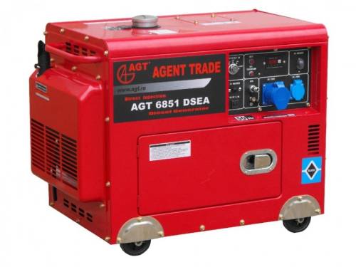 Generator monofazat , Agt 6851 dsea + at 408/22 4.5 kva