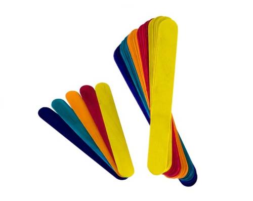 Cupio Set 50 spatule colorate ceara