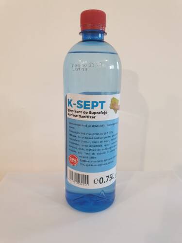 Dezinfectanti - Igienizant suprafete pe baza de alcool 75% 750 ml