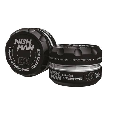 Nish Man - Nishman ceara de par colorata 150 ml - negru