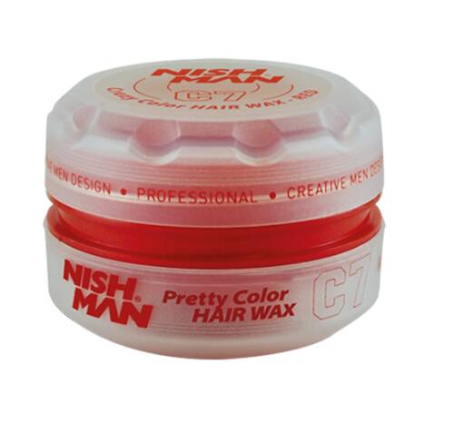 NishMan Pretty Color Ceara de par colorata - Rosu C7 150 ml