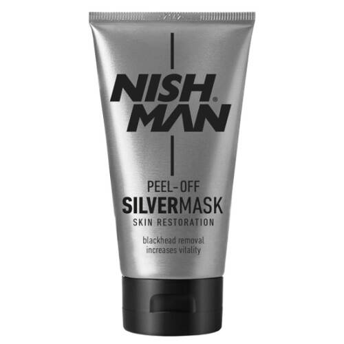 Nish Man - Nishman silver mask - masca exfolianta gri 150 ml