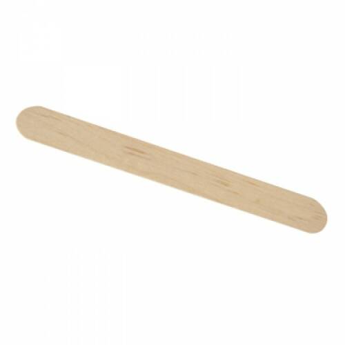 Roial set spatule lemn pentru aplicare ceara 100 buc