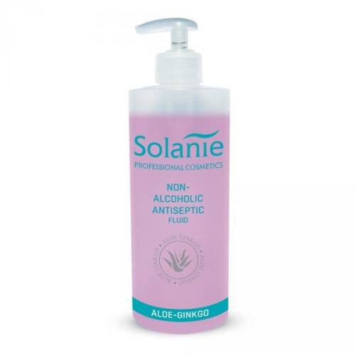 Solanie Aloe Ginkgo lotiune tonica dezinfectanta fara alcool 500 ml