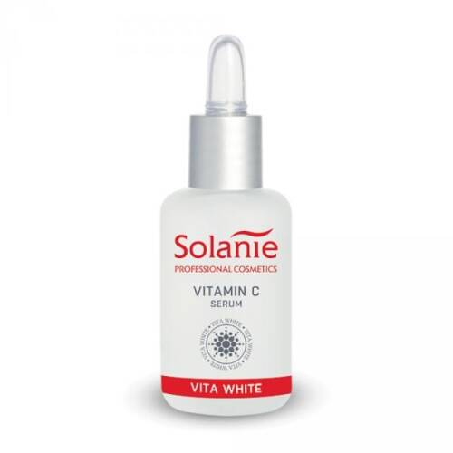 Solanie Vita White ser pentru albirea pielii cu vitamina C 30 ml