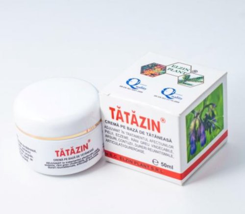 Crema pe baza de tataneasa, Tatazin, 50ml - Elzin Plant