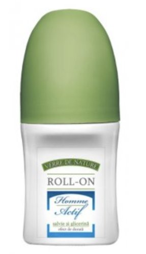 Deo Roll-on cu salvie Homme Actif 50g - Manicos