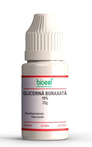 Glicerina boraxata 10% 20ml - bioeel