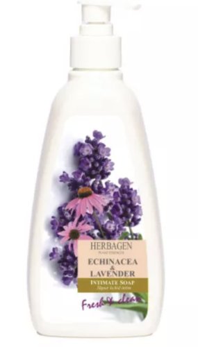 Sapun lichid intim cu extract de lavanda si echinacea, 500ml - Herbagen
