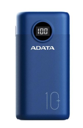 Acumulator extern ADATA AP10000QCD-DGT-CDB, 10000mah, 2 x USB A (Albastru)