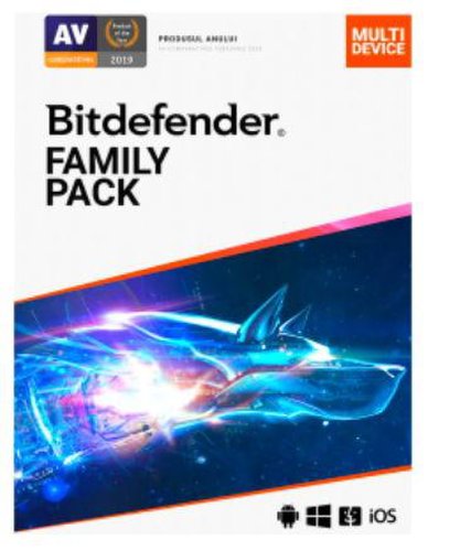 Antivirus Bitdefender Family Pack, 2 ani, 15 dispozitive, Retail