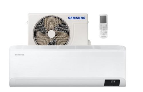 Aparat de aer conditionat Samsung Cebu AR12TXFYAWKNEU, 12000 BTU, Wi-Fi, Clasa A++/A+, AI Auto Comfort, Fast cooling (Alb)