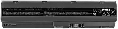 Baterie laptop Qoltec long life 7281.hp/cq62, hp/compaq cq62, li-ion, 4400 mah